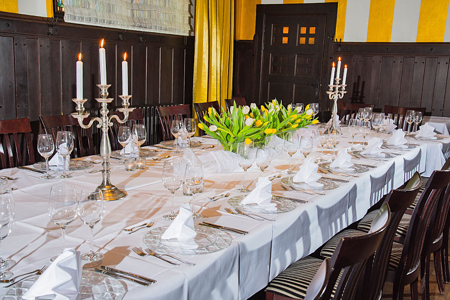 Ihre Hochzeitstafel im Festzimmer